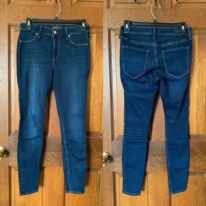 mid rise jean legging